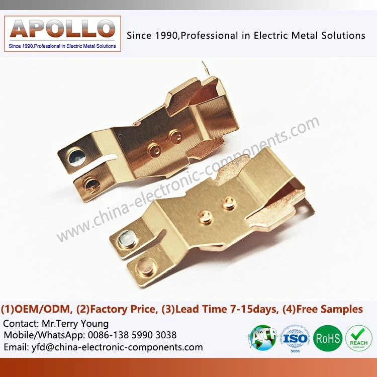 Beryllium Sheet Stamping Terminals Parts