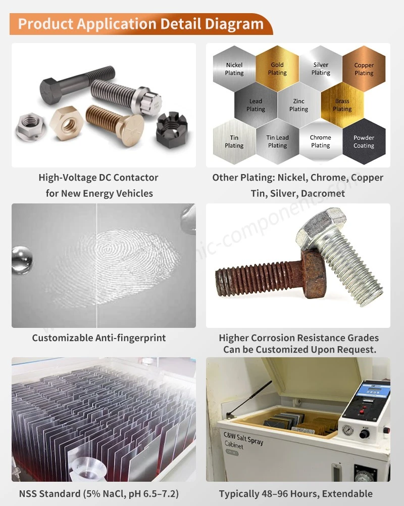 Stamped copper terminal with 304 stainless steel stud and ±0.01 mm CMM positional inspection Stamped copper terminal with 304 stainless steel stud and ±0.01 mm CMM positional inspection