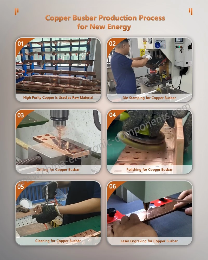 custom busbars Production Process for New Energy custom busbars Production Process for New Energy