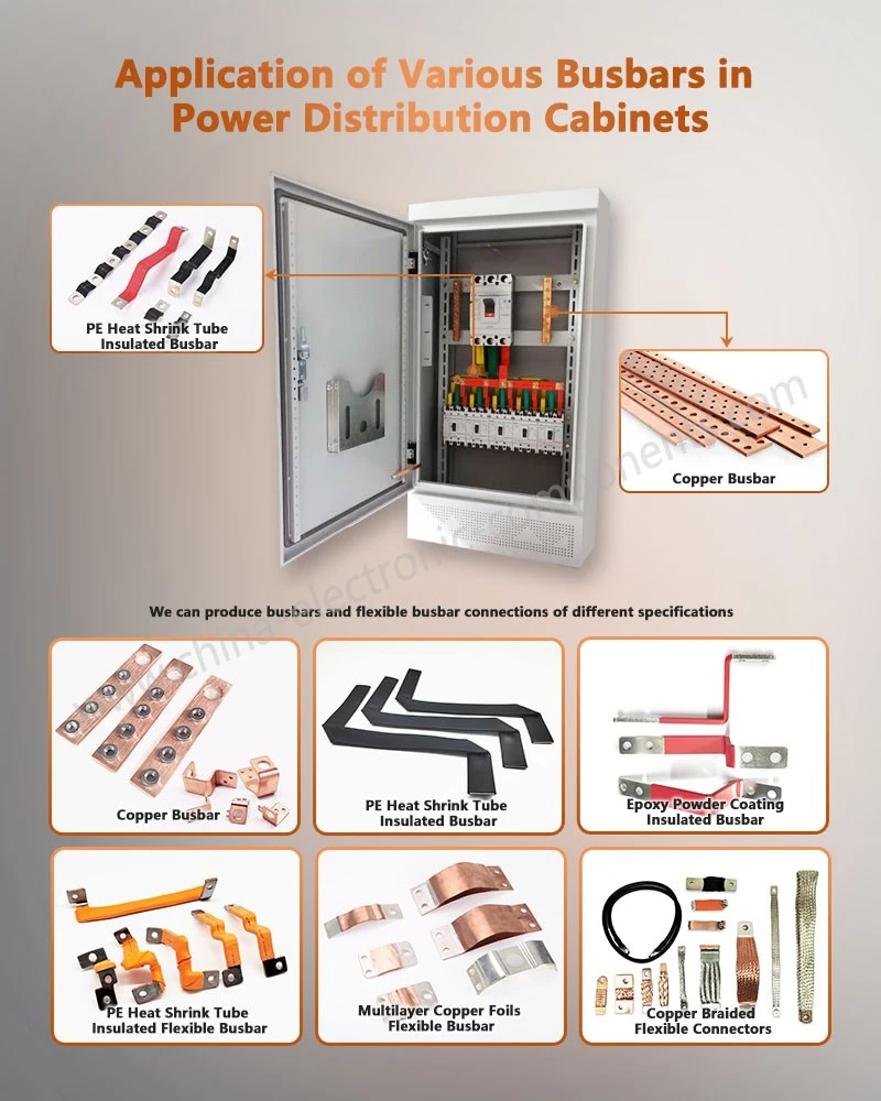 Application of Flexible Copper Busbar Laminated Foils Connector in Power Distribution Cabinets- Application of Flexible Copper Busbar Laminated Foils Connector in Power Distribution Cabinets-