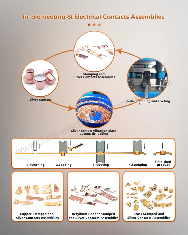 Beryllium Sheet Stamping Terminals Parts Assemblies- Beryllium Sheet Stamping Terminals Parts Assemblies-